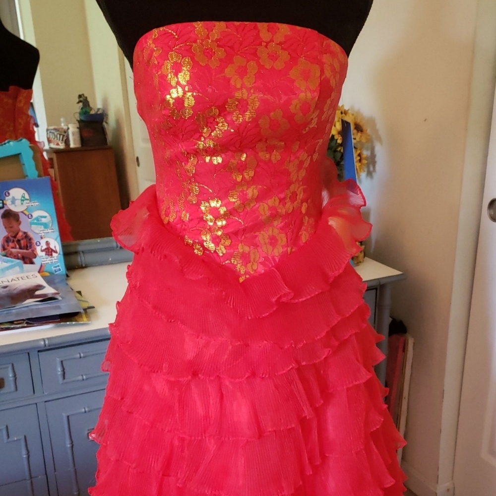 Red Prom Gown